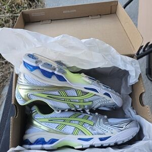 Size 9.5 - Asics Gel Kayano 14 Sprite - White/Lime Green